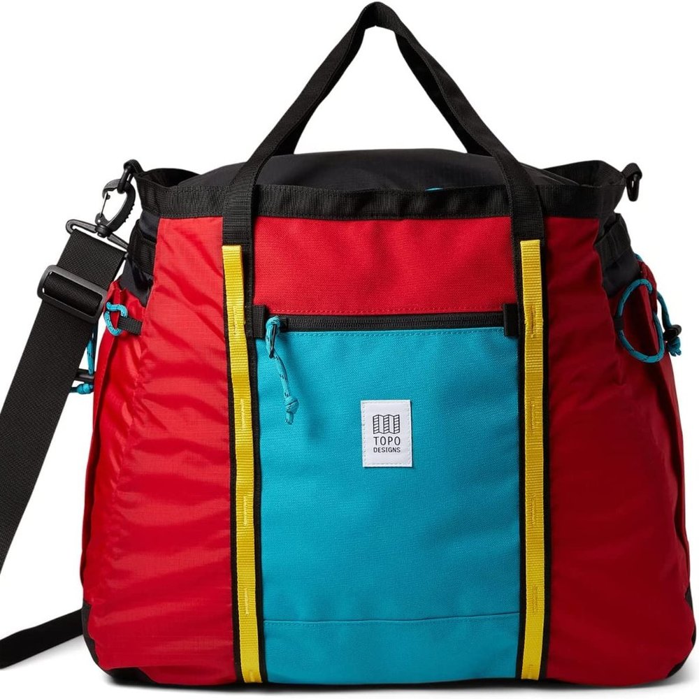 Topo Designs - Mountain Gear Bag Red / Turquoise (Rare) New!!!